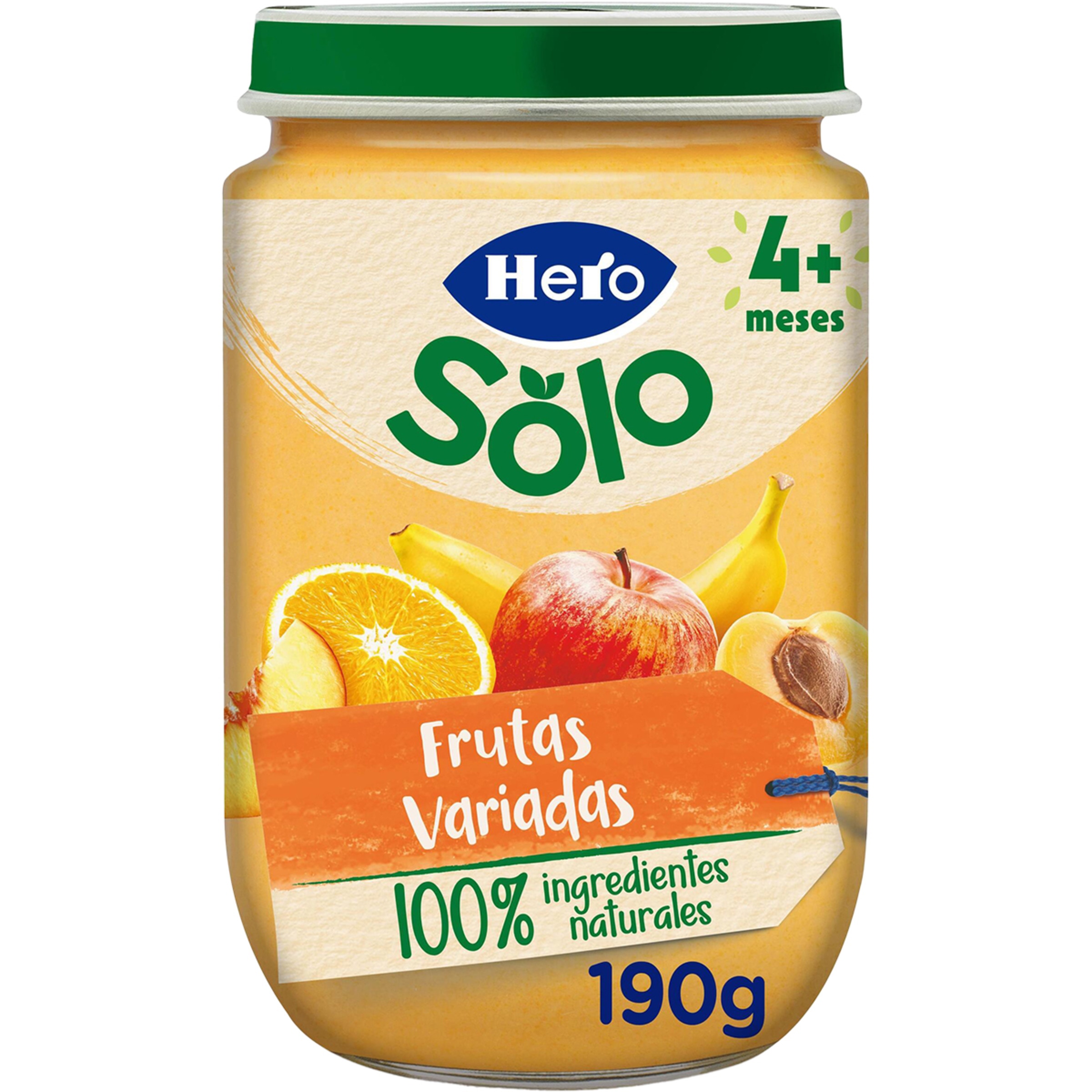 tarrito de frutas variadas desde 4 meses tarro 190 g