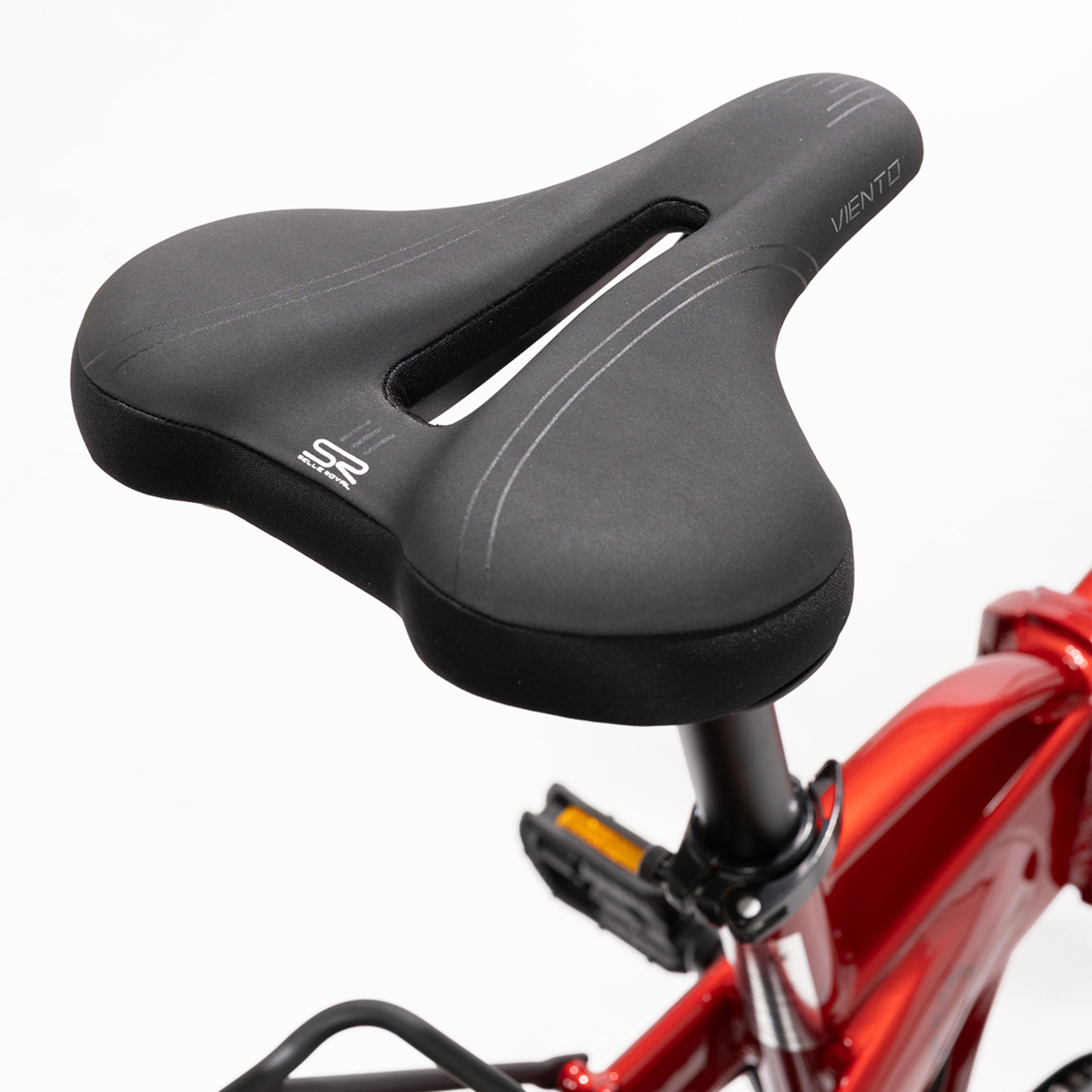 Bicicleta Elétrica Dobrável Ibiza Rainbow - Red Chili Vermelho-3