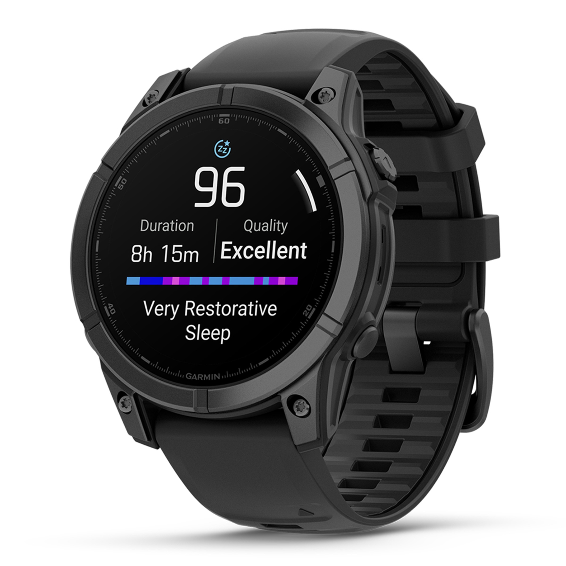 Relógio Smartwatch Fenix E Amoled - 47 mm Preto mate-8
