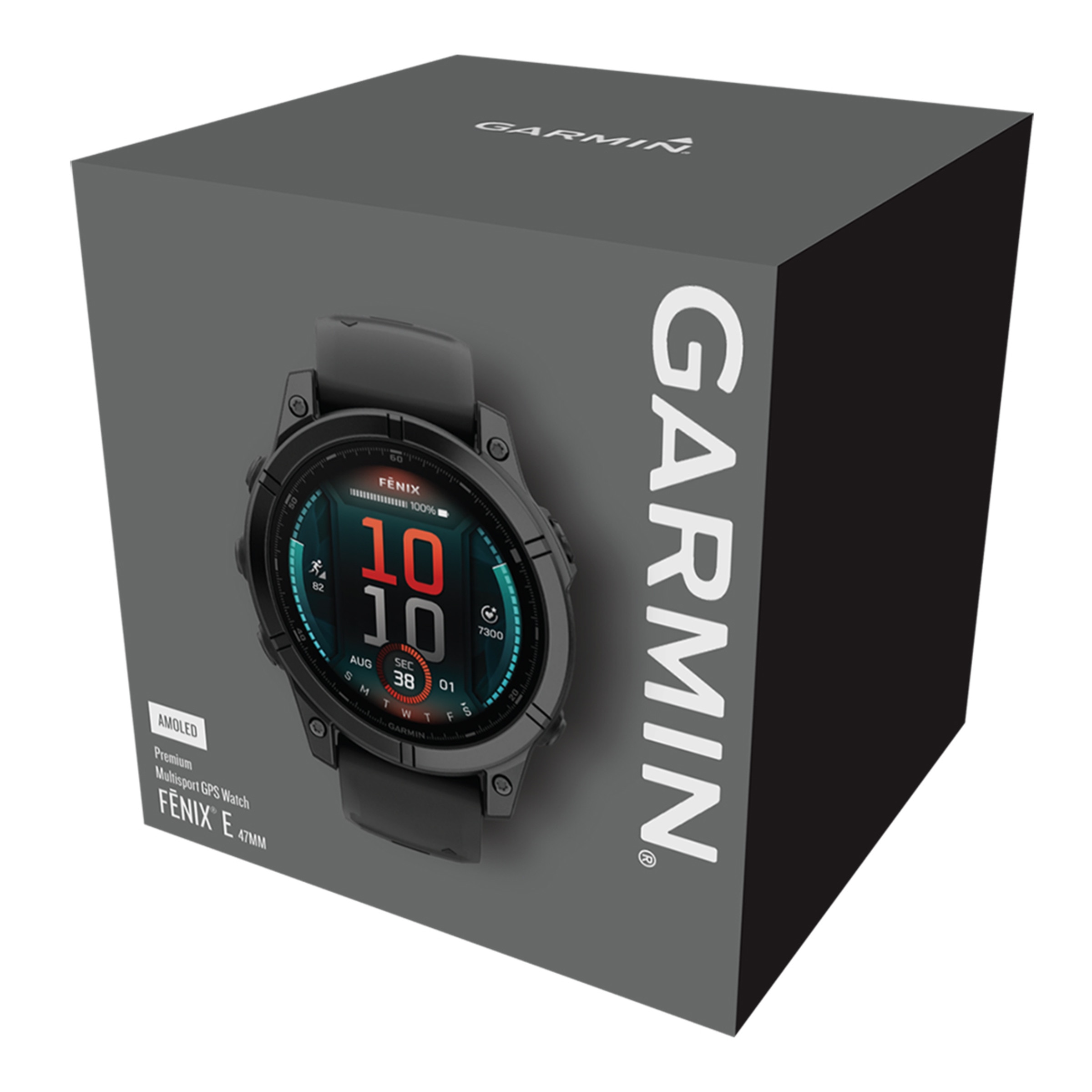 Relógio Smartwatch Fenix E Amoled - 47 mm Preto mate-11