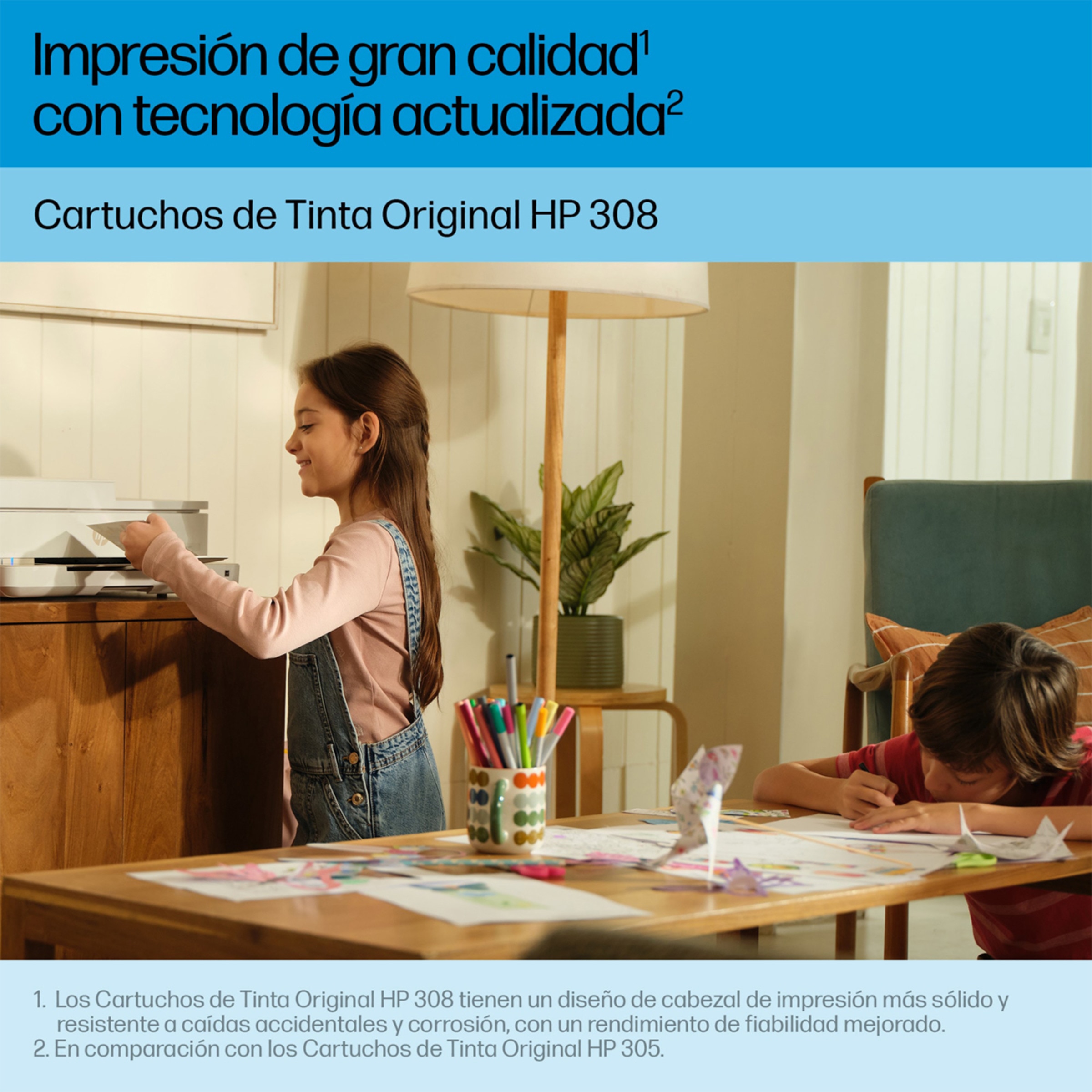 Tinteiro HP EvoMore 7FP22UE 308e - Preto 5
