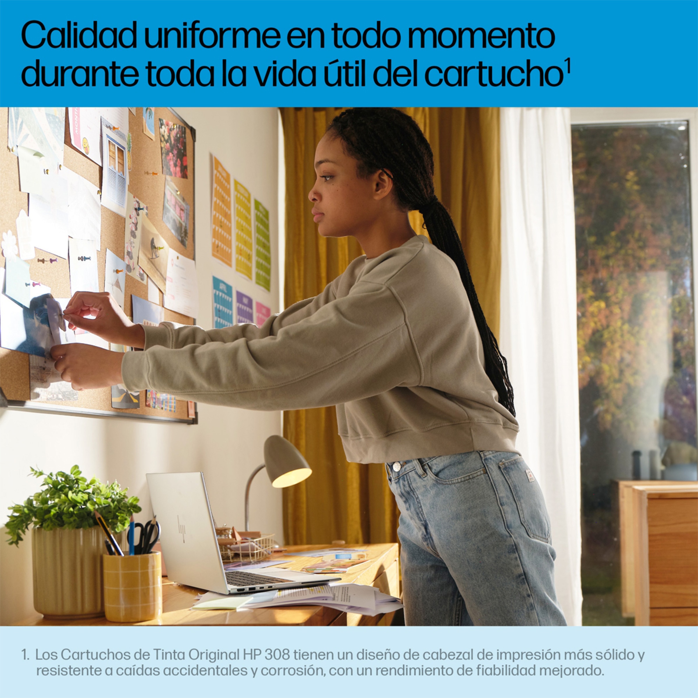 Tinteiro HP EvoMore 7FP22UE 308e - Preto 4