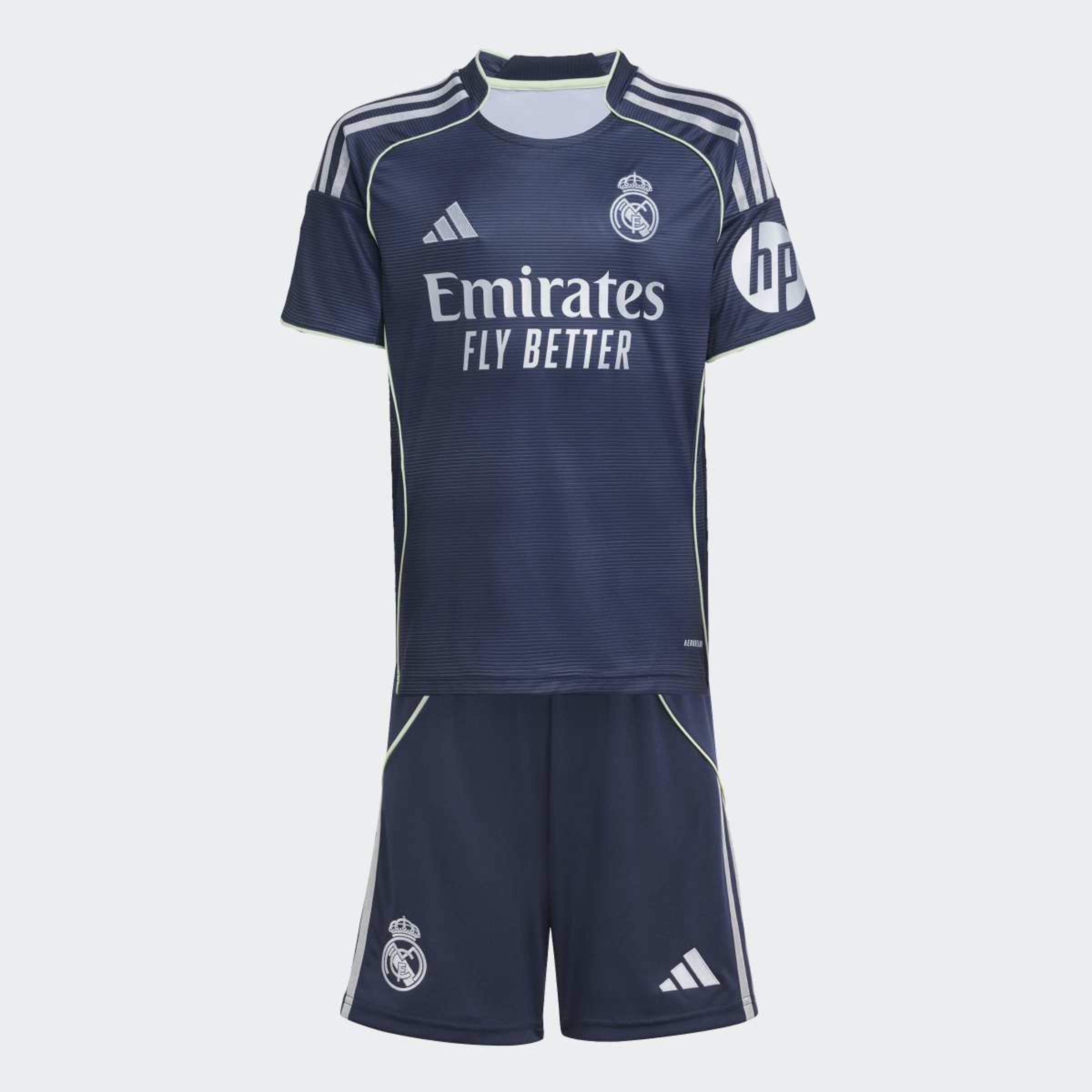 Conjunto de Criança 2.º Equipamento Real Madrid CF 2025-2026 Azul-7