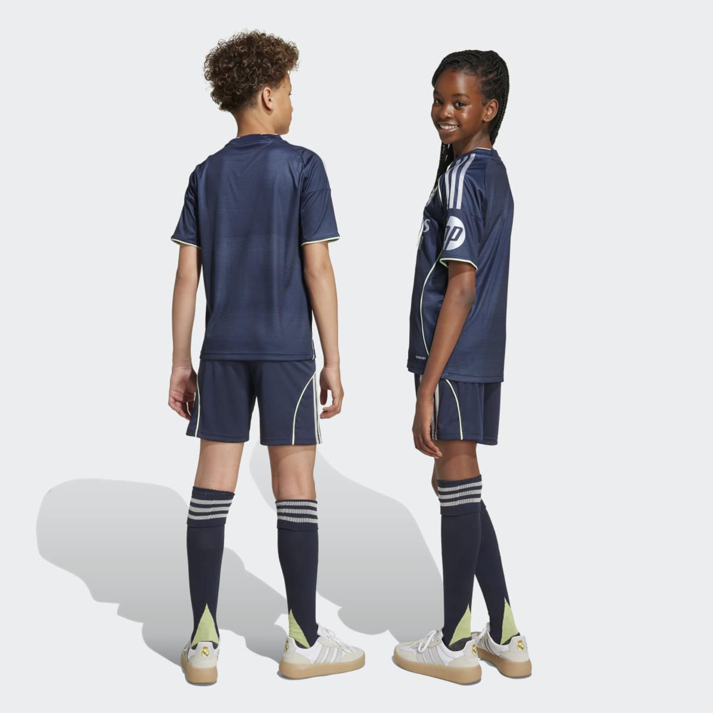 Conjunto de Criança 2.º Equipamento Real Madrid CF 2025-2026 Azul-2