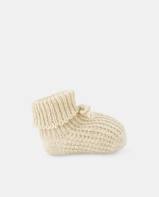 Imagem 0 de Botas de Tricot à Máquina de Bebé com Laço de Tricot