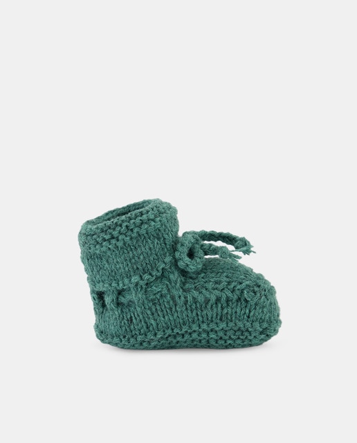Imagem 0 de Botas de Tricot à Mão de Bebé com Laço