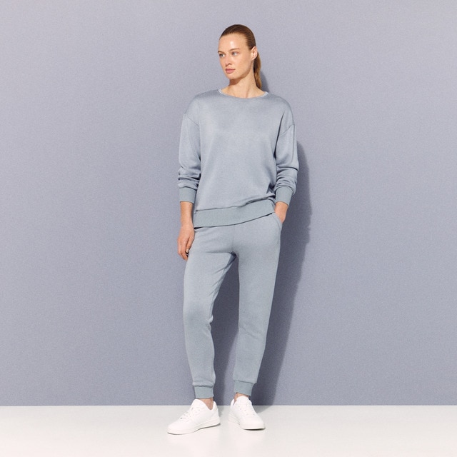 Imagem 0 de Calças com Punho de Viscose Sportcasual de Mulher