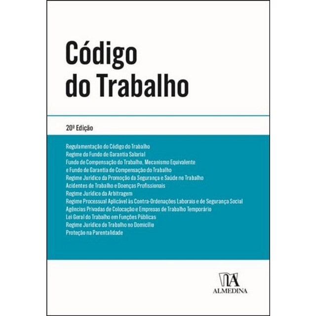 Imagem 0 de Código do Trabalho - Edição de Bolso (20ª Edição)