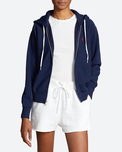 Imagen 0 de Sudadera de mujer con capucha y cremallera