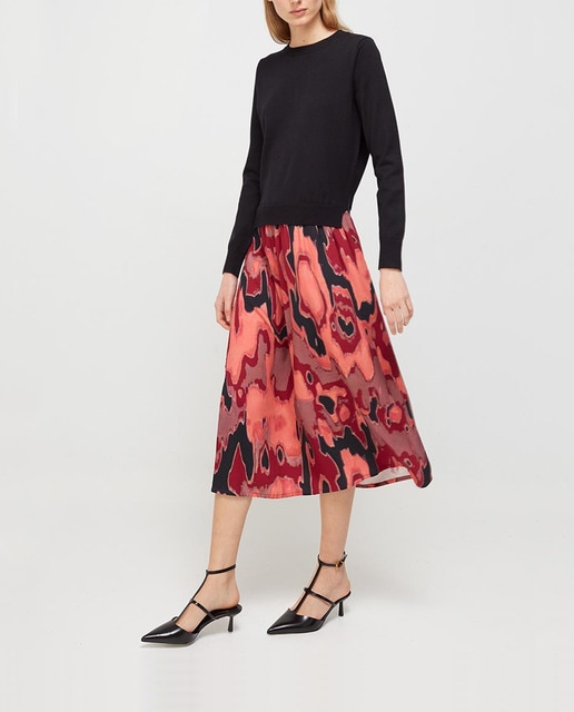 Imagen 0 de Vestido de mujer de punto milano