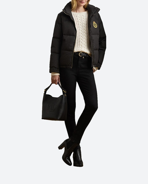 Imagen 0 de Chaqueta de mujer acolchada de cuello alto