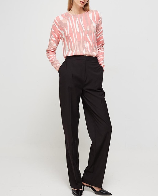 Imagen 0 de Pantalón de mujer recto con bolsillos