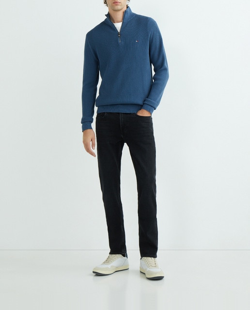 Imagen 0 de Jersey  de hombre con cierre de media cremallera