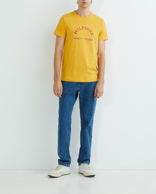 Imagen 0 de Camiseta de hombre slim fit de manga corta