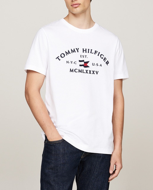 Imagen 0 de Camiseta de hombre con logo bordado