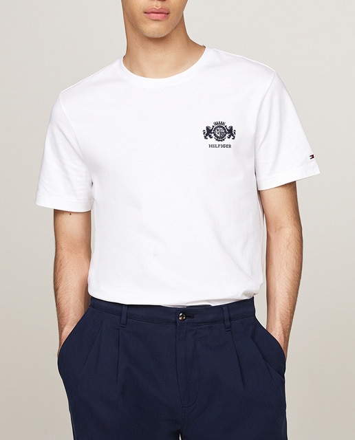 Imagen 0 de Camiseta de manga corta de hombre con logo bordado