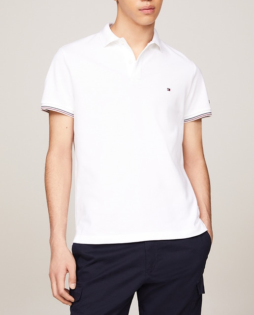 Imagen 0 de Polo de hombre Slim fit en piqué manga corta