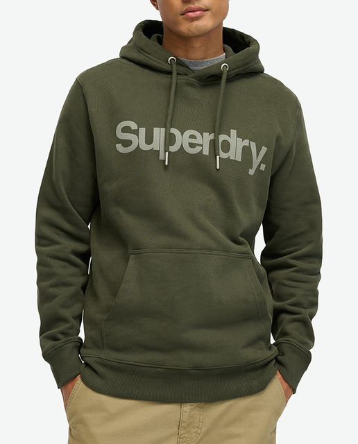 Imagen 0 de Sudadera suelta con capucha y logotipo Core City