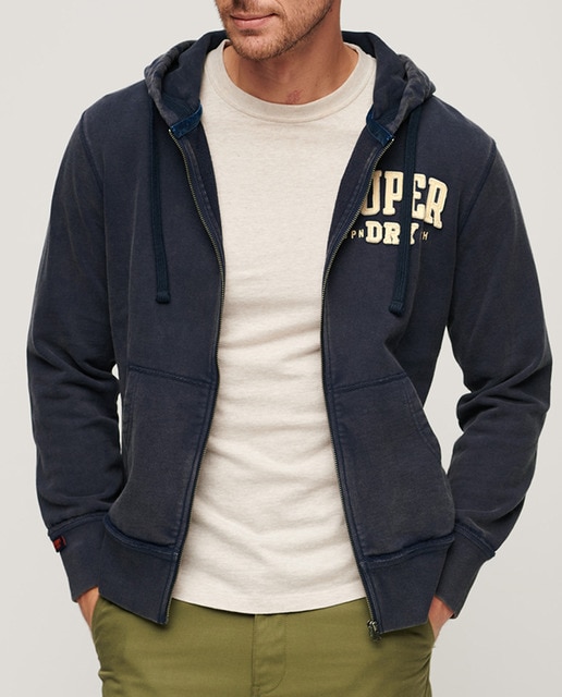Imagen 0 de Sudadera con capucha y cremallera Vintage Athletic