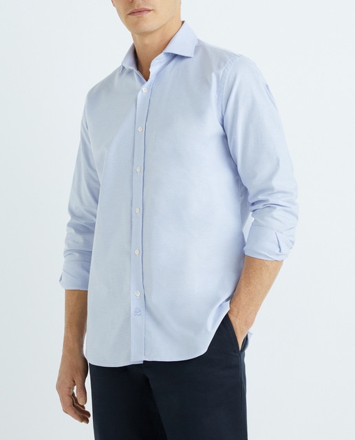 Imagen 0 de Camisa clásica de hombre manga larga