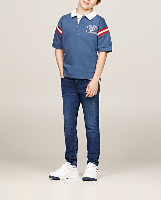 Imagen 0 de Pantalón vaquero de niño largo corte slim