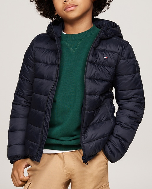 Imagen 0 de Chaqueta plumífera de niño con capucha