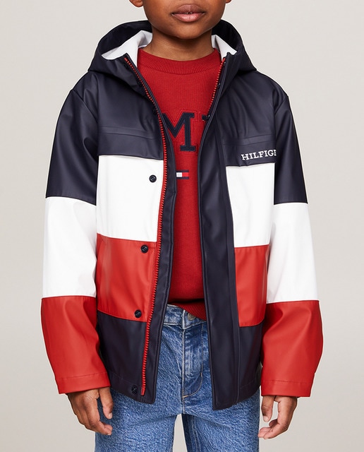 Imagen 0 de Cazadora de niño cortavientos colorblock