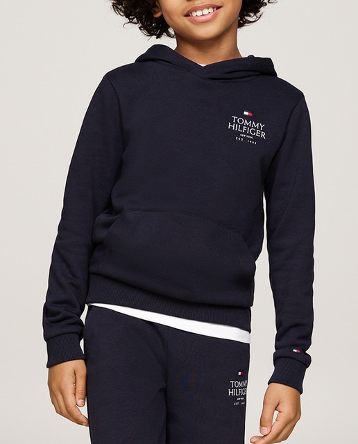 Imagen 0 de Sudadera de niño con capucha sin cremallera