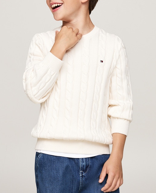 Imagen 0 de Jersey de niño de manga larga con cuello redondo