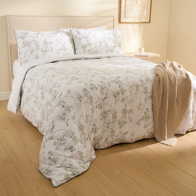 Imagen 0 de Juego de funda nórdica algodón Birds