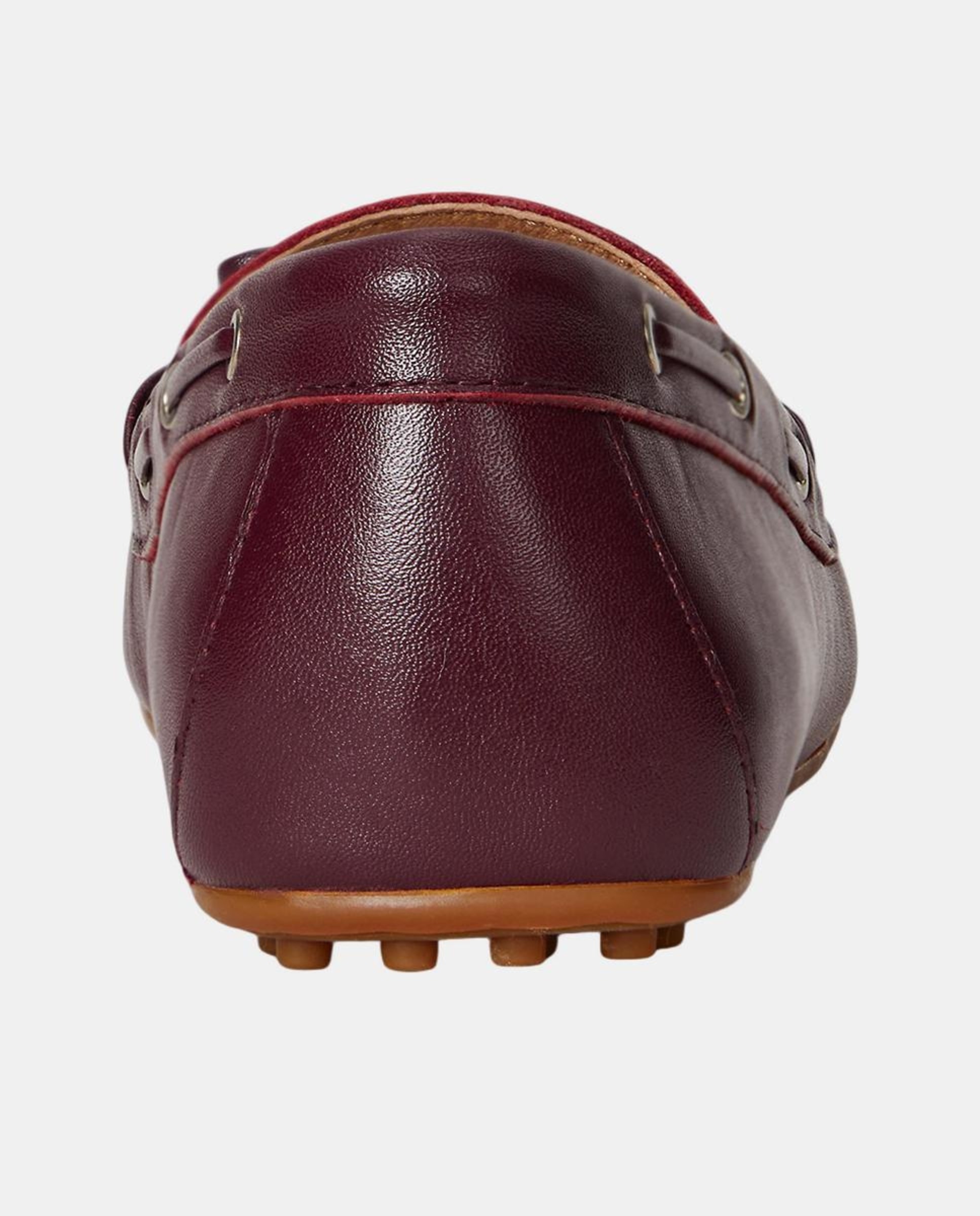 Botins Kellie de Camurça Vermelho/Grená-3