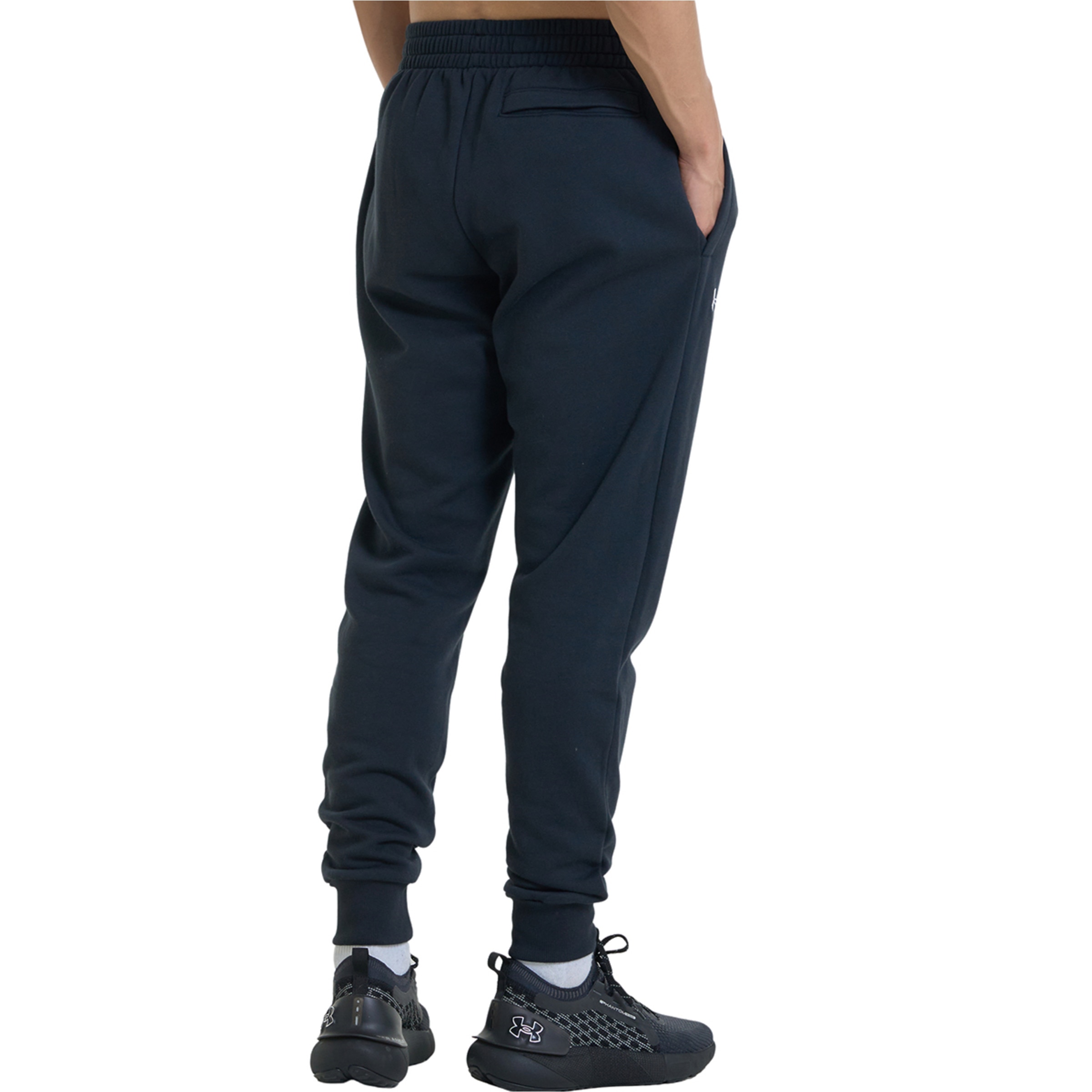 Calças de Homem Rivel Fleece Preto-2