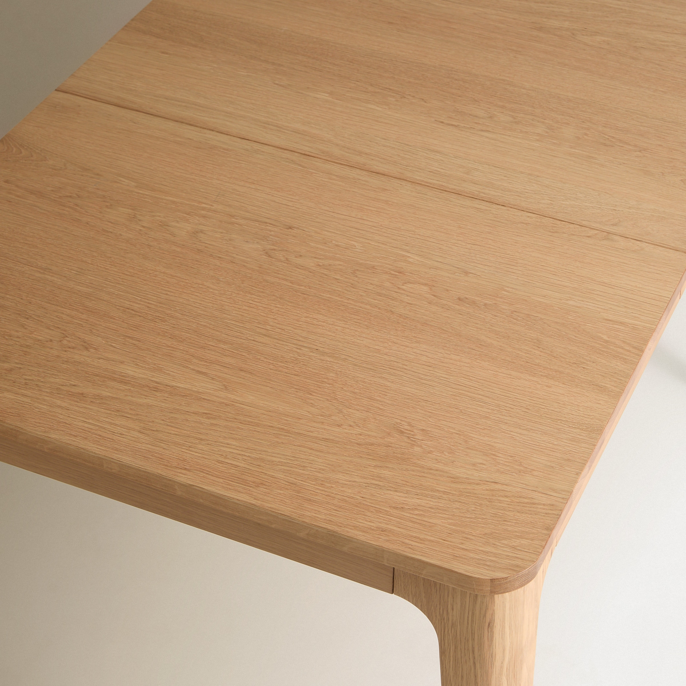 Mesa de Sala de Jantar Extensível de Carvalho Babylon Room Natural-5