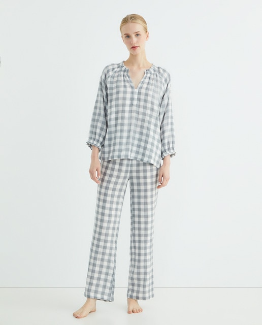 Imagen 0 de Pijama mujer algodón doble gasa