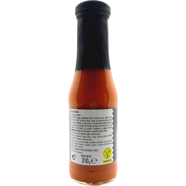 Scharfe Brava-Sauce Flasche 302 ml