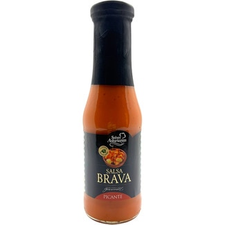 salsa brava botella 302 ml - Salsas Asturianas