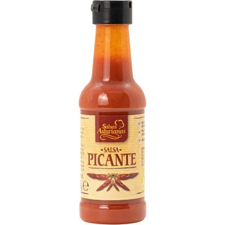 salsa picante botella 106 ml - Salsas Asturianas