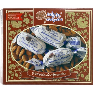 polvorones de almendra estuche 400 g - Delicias De Antequera