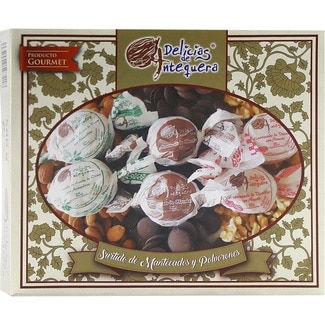 mantecados de vainilla y nuez estuche 400 g - Delicias De Antequera