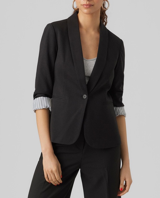 Imagen 0 de Blazer de mujer de manga larga con botón