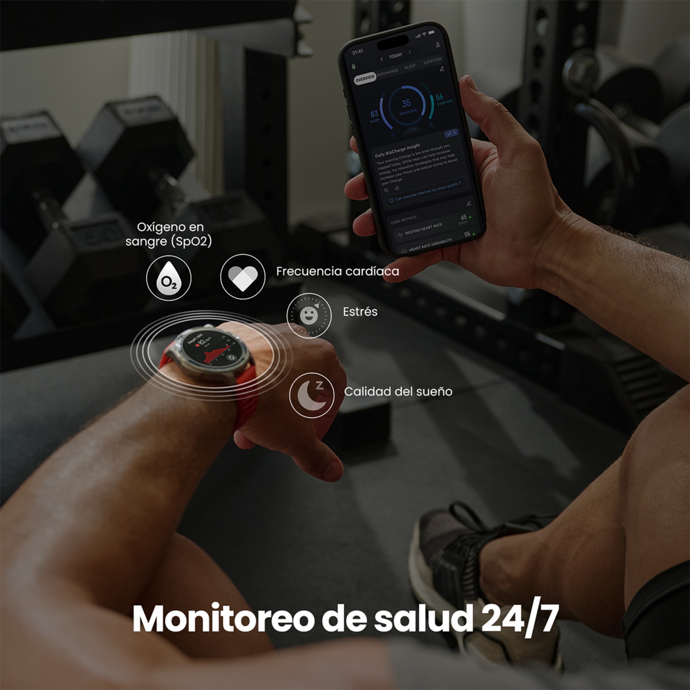 Amazfit Balance 2 Smartwatch Negro-11