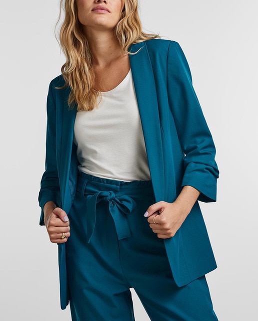 Imagen 0 de Blazer de mujer con mangas 3/4 y cuellos de solapa