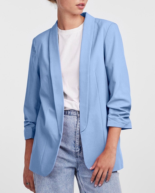 Imagen 0 de Blazer de mujer con mangas 3/4 y cuellos de solapa