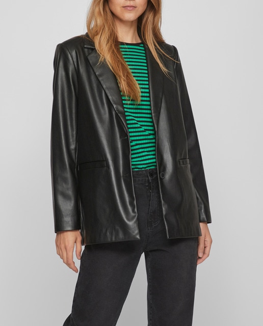 Imagen 0 de Blazer de mujer piel vegana