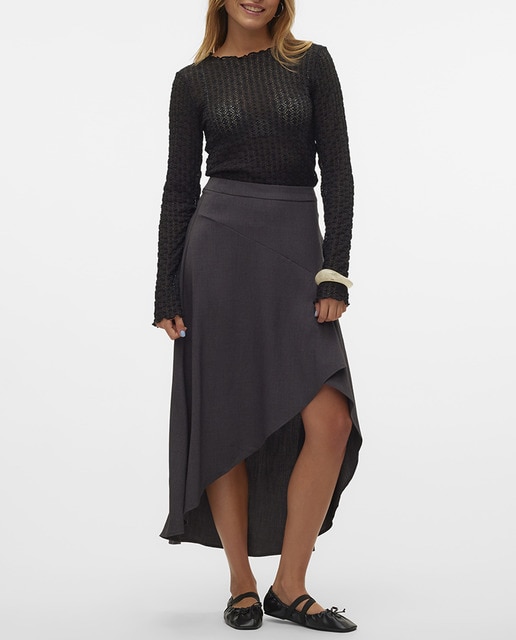 Imagen 0 de Falda larga de tela