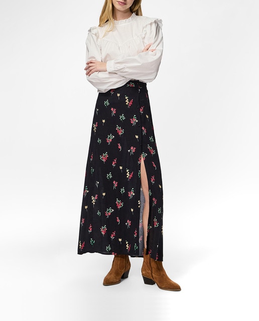 Imagen 0 de Falda midi estampada