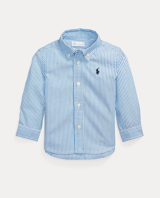 Imagem 0 de Camisa de Bebé de Algodão às Riscas