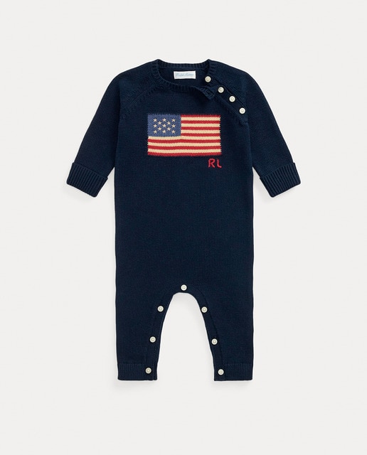 Imagem 0 de Babygrow de Algodão de Bebé com Bandeira