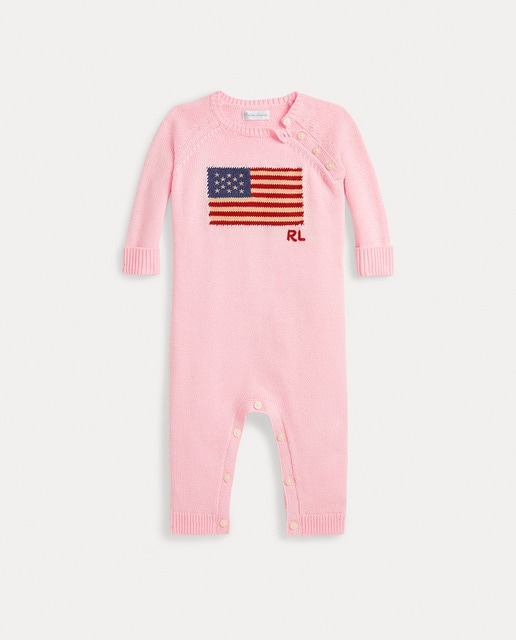Imagem 0 de Babygrow de Algodão de Bebé com Bandeira