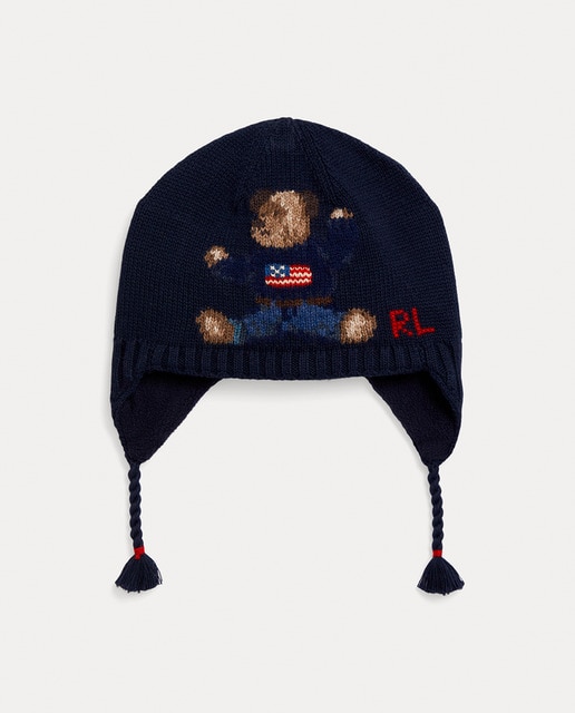 Imagem 0 de Gorro Unissexo de Lã com Polo Bear